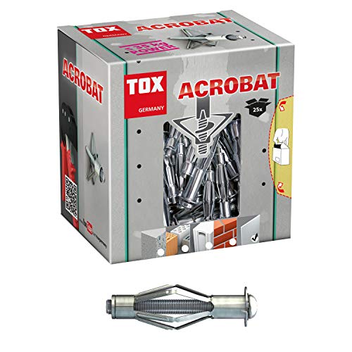 TOX Metall-Hohlraumdübel Acrobat M5 x 65 mm verzinkt, für...