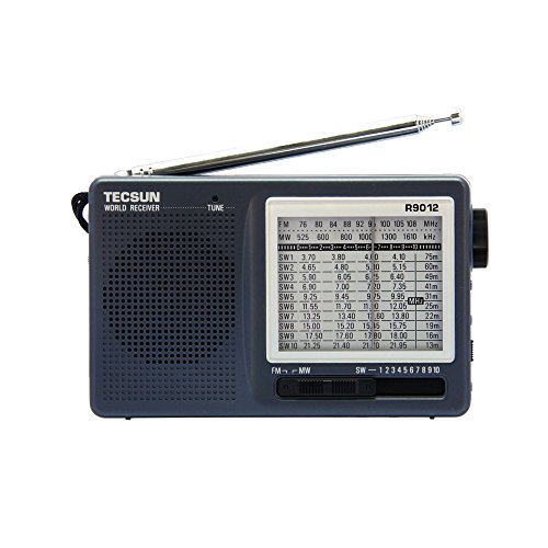 Tecsun R-9012 AM/FM/SW 12 Bands Shortwave Radio Receiver (TECSUN...