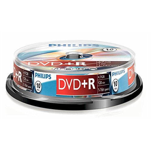 Philips DVD+R Rohlinge (4.7 GB Data/ 120 Minuten Video,...