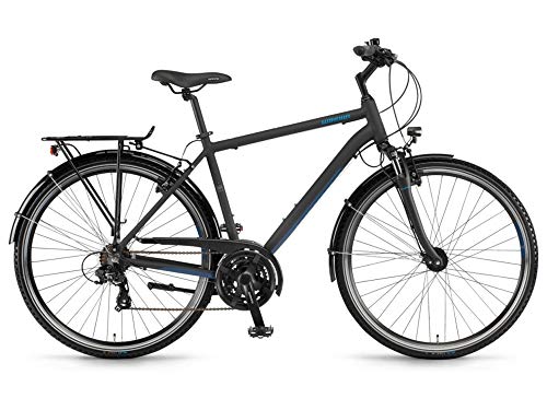 Winora Domingo 21 Trekking Bike 2021 (56cm, Schwarz/Blau matt...