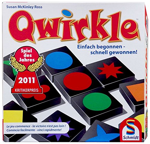 Schmidt Spiele 49311 Qwirkle, Spiel des Jahres 2011, Familienspiel,...