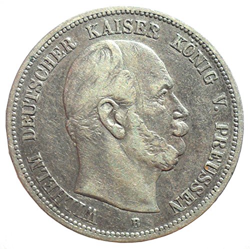 Deutsches Reich - Kaiserreich Silber Münze 5 Mark 1875...