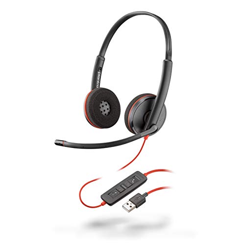 Plantronics Stereo-Headset 'Blackwire C3220' mit USB-A Anschluss, Noise Cancelling,...