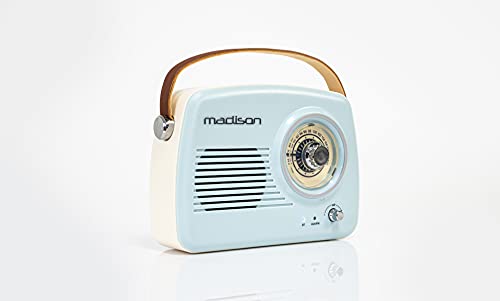 Madison - FREESOUND-VR30 - TRAGBARES Nostalgie Radio MIT Bluetooth...