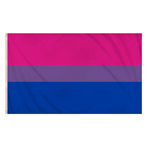 Storm&Lighthouse Flags Bi-Pride Bisexuelle Gay-Pride-Flagge (152 x 91 cm)