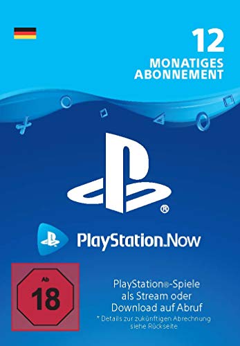 PlayStation Now - Abonnement 12 Monate (deutsches Konto) |...