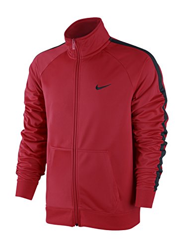 Nike Season Woven Herren-Trainingsanzug-Jacke S Rosso (University Red/Black/Black)