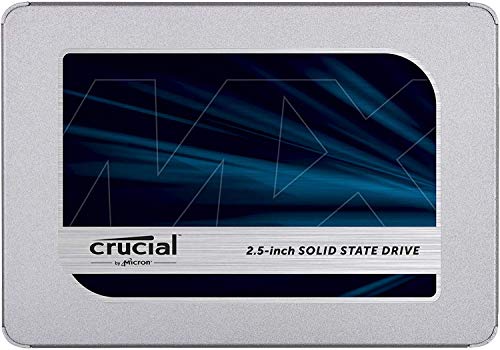 Crucial MX500 500GB CT500MX500SSD1(Z)-bis zu 560 MB/s (3D NAND,...