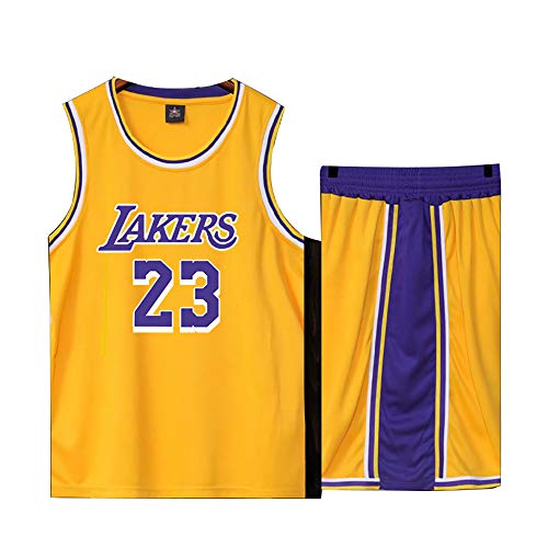 Basketball Trikot für Lebron Raymone James No.23 Lakers Fans...