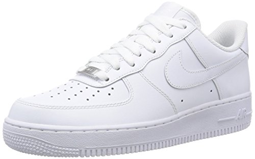 Nike Herren Air Force 1 '07 Sneakers, Weiß, 42.5...
