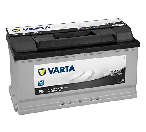 Varta F6 12V 90Ah 720A Black Dynamic Autobatterie 590...