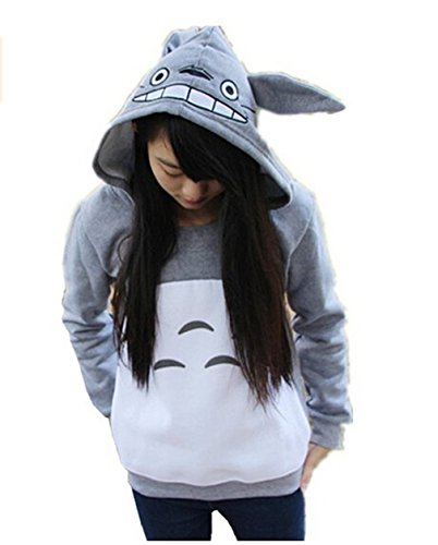 Unisex Anime Mein Nachbar Totoro Sweatshirt Top Freizeit Pullover...