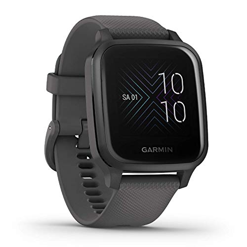Garmin Venu Sq – wasserdichte GPS-Fitness-Smartwatch mit 1,3