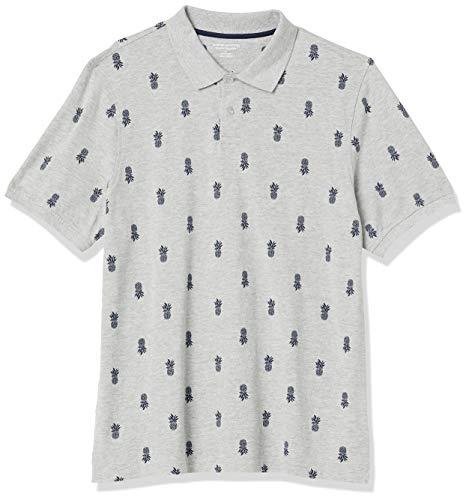 Amazon Essentials Regular-Fit Cotton Pique polo-shirts, Ananas, XS