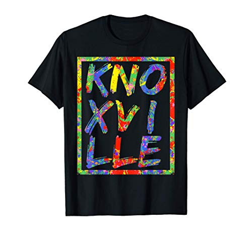 Knoxville Colorful Box City Pride Rainbow Gift Knoxville T-Shirt