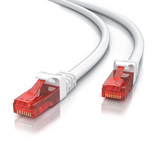 3m Netzwerkkabel RJ45 - Ethernet Gigabit LAN Kabel -...