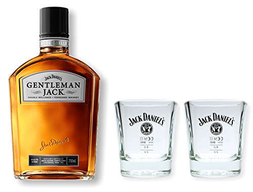 Gentleman Jack Daniels Whiskey 40% 0,7l - Set mit...