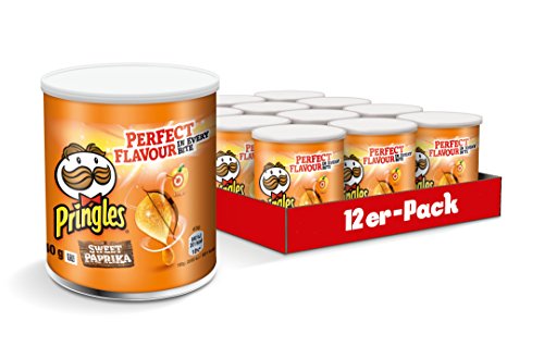 Pringles Sweet Paprika Chips | 12 kleine Dosen für...