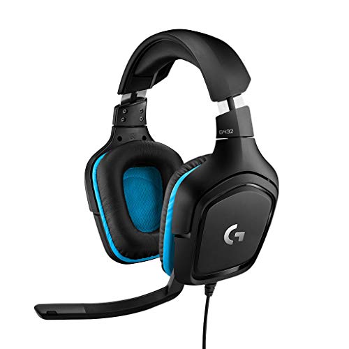 Logitech G432 kabelgebundenes Gaming-Headset, 7.1 Surround Sound, DTS Headphone:X...
