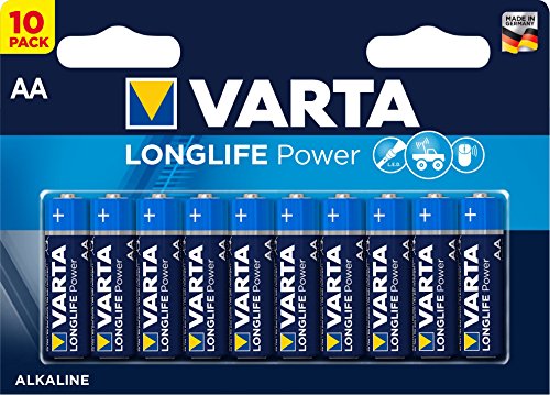 VARTA Longlife Power AA Mignon LR6 Batterie (10er Pack)...