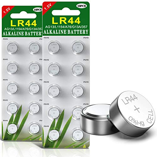 20 Stück AG13 LR44 1.5V Alkaline Knopfzelle Batterien ohne...