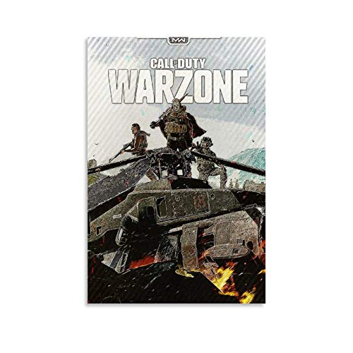 Call of Duty Warzone Leinwand-Kunst-Poster und Wandkunstdruck, modernes Familienschlafzimmer,...