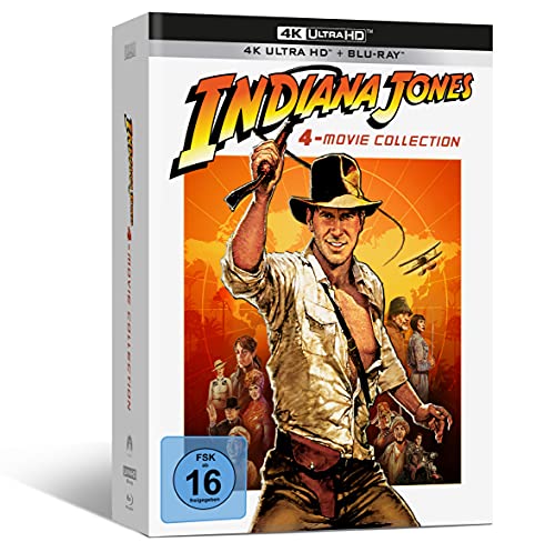 Indiana Jones – 4-Movie Collection - limited Edition (4K...