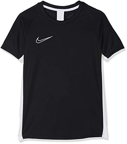 Nike Jungen Dri-Fit Academy T-shirt, Schwarz (Black/White/White), M