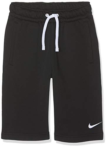 Nike Kinder Y FLC TM CLUB19 Shorts, Black/White, M