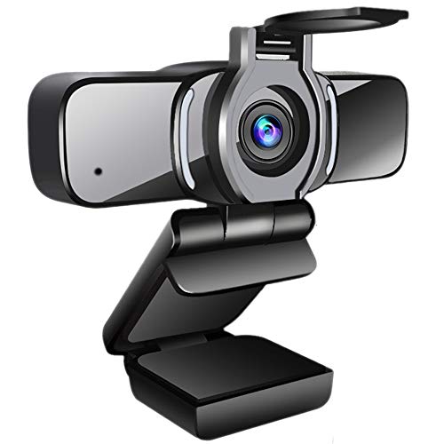 LarmTek HD Webcam 1080p mit Datenschutz Verschluss,Webcam PC, Laptop...