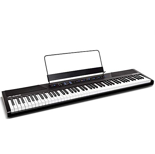 Alesis Recital - 88-Tasten Einsteiger Digital Piano Keyboard mit...