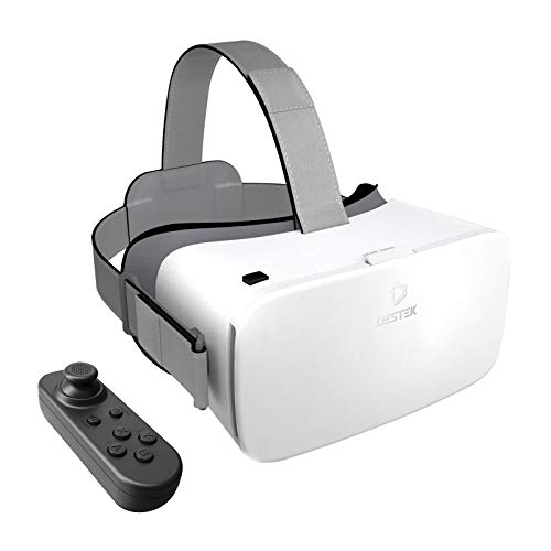 DESTEK VR Brille Virtual Reality Headset V5, Anti-Blaulicht Augenschutz...