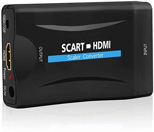 SCART auf HDMI, QGECEN SCART HDMI Adapter, SCART zu...