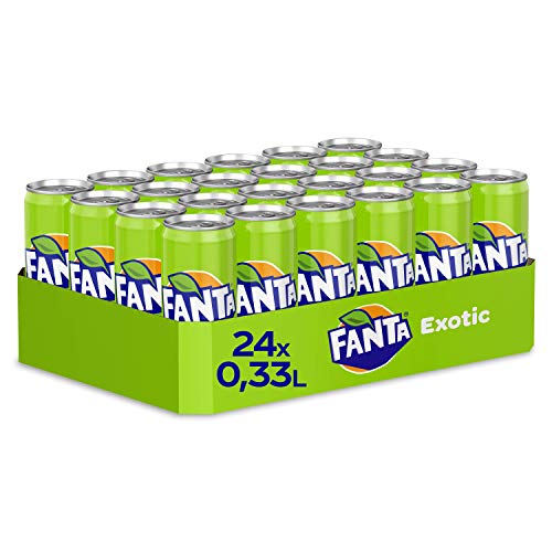 Fanta Exotic, 24er Pack, EINWEG (24 x 330 ml)