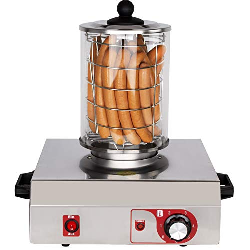 Beeketal 'BHG06a' Profi Gastro Hot Dog Maker mit 135...