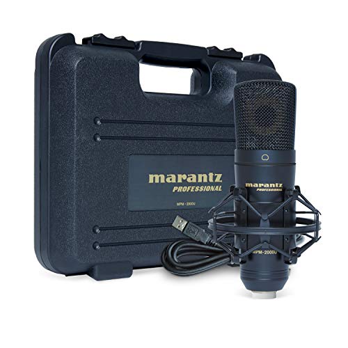Marantz Professional MPM-2000U - USB-Kondensatormikrofon für Computeraufnahmen, Podcasting &...