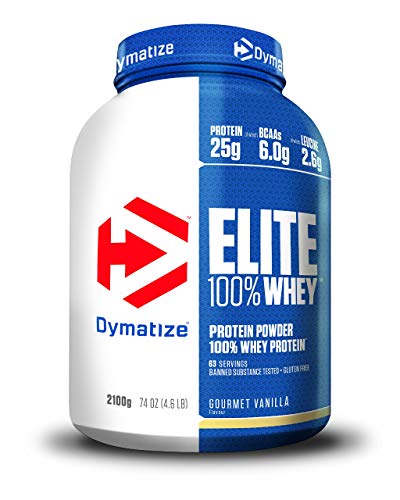 Dymatize Elite Whey Gourmet Vanilla 2,1Kg - High Protein...