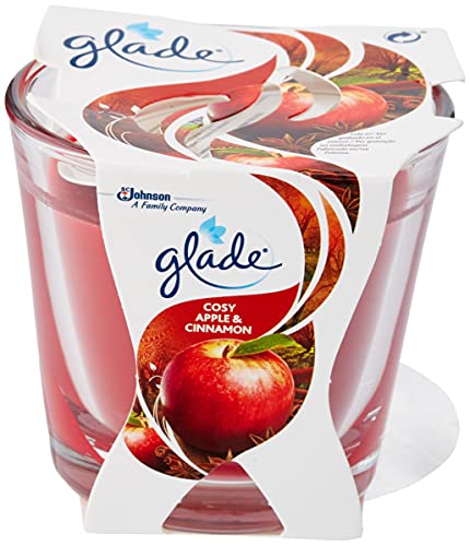 Glade Mini-Duftkerze, Apfel & Zimt, 70 g, 1 Stück,...