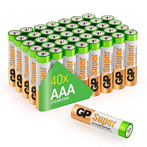 GP Batterien AAA 1,5V Super Alkaline Longlife Technologie, Vorratspack...