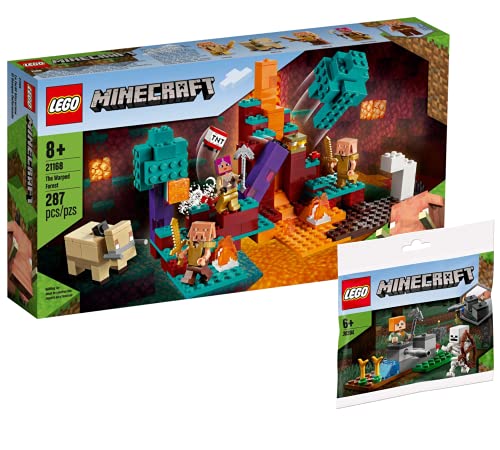 Collectix Lego Set - Minecraft Der Wirrwald 21168 +...