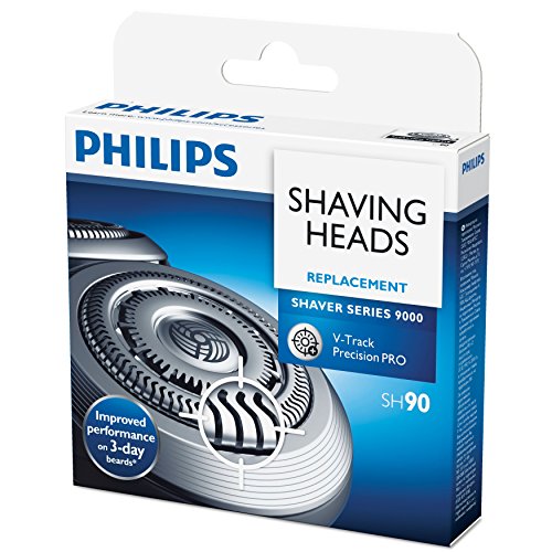 Philips SH90/60 V-Track PRO 3 Ersatzscherköpfe für Shaver Series...