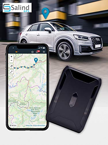 SALIND GPS-Tracker Auto, Motorrad, Fahrzeuge und LKW´s mit Magnet,...