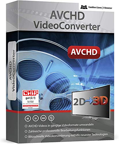 AVCHD Video Converter - Umwandlung, Bearbeitung, Konvertierung für über...