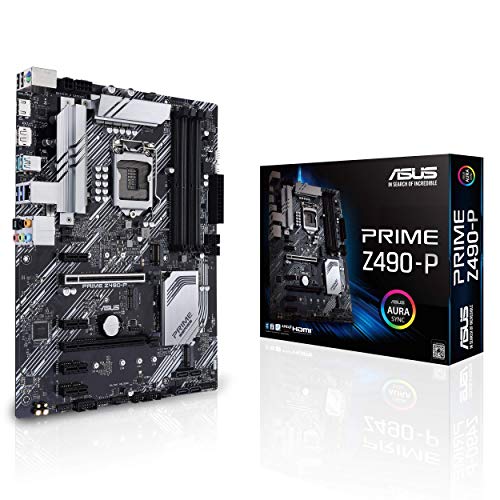 ASUS Prime Z490-P Gaming Mainboard Sockel 1200 (ATX, Intel...