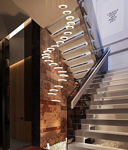 Treppen Flur Pendelleuchte Rund Decke Hängelampe Moderne Kreative LED...