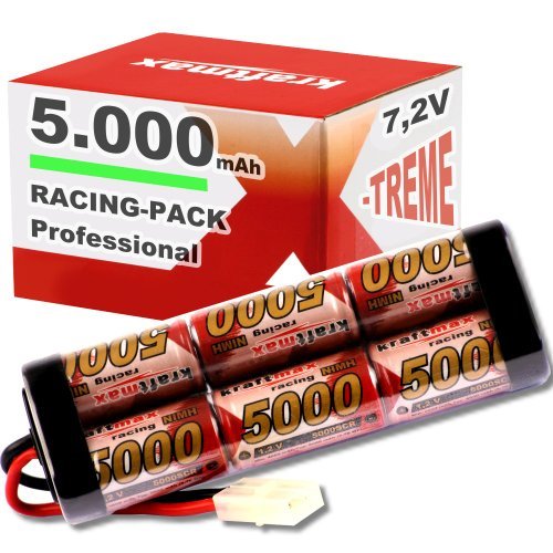 Kraftmax Akku Racing-Pack mit Tamiya-Stecker - 7,2V / 5000mAh...