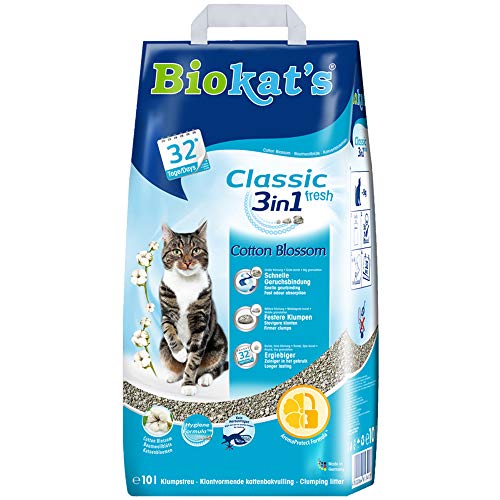 Biokat's Classic fresh 3in1 mit Cotton Blossom-Duft - Klumpende...