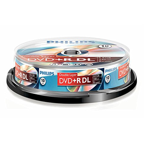 Philips DVD+R Rohlinge (8.5 GB Data/ 240 Minuten Video,...