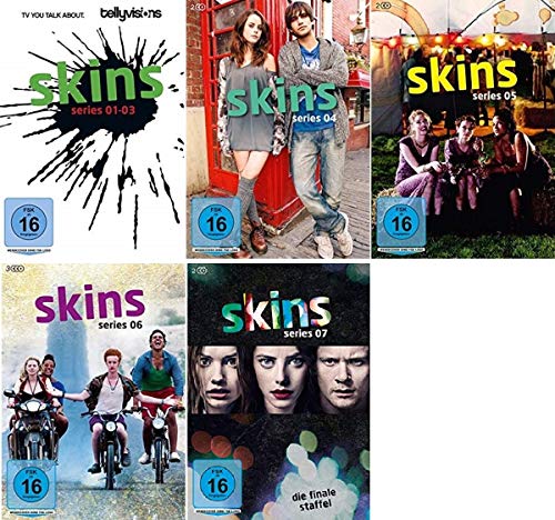 Skins - Hautnah Staffel 1-7 (1+2+3+4+5+6+7) Die komplette Serie...
