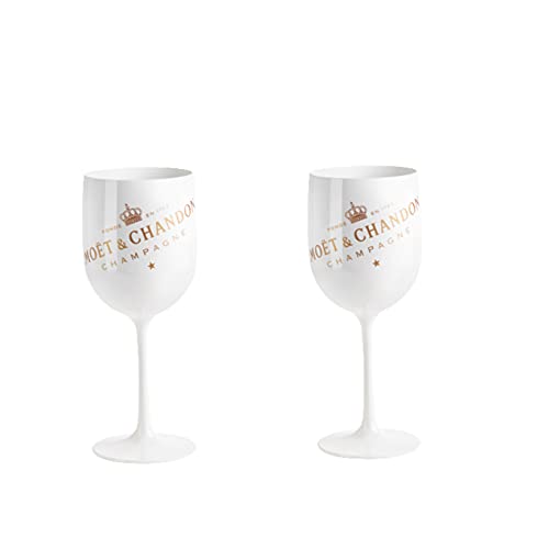 2X Moet & Chandon Ice Imperial Champagner-Glas aus Acryl...